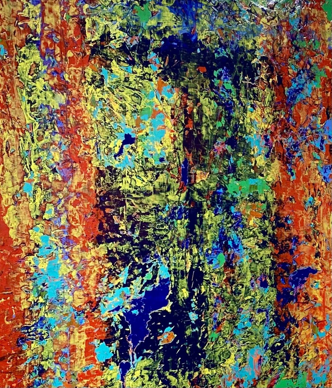 Paul Olivier No. 20 Acryl auf Leinwand (160 x 120 cm) 2022