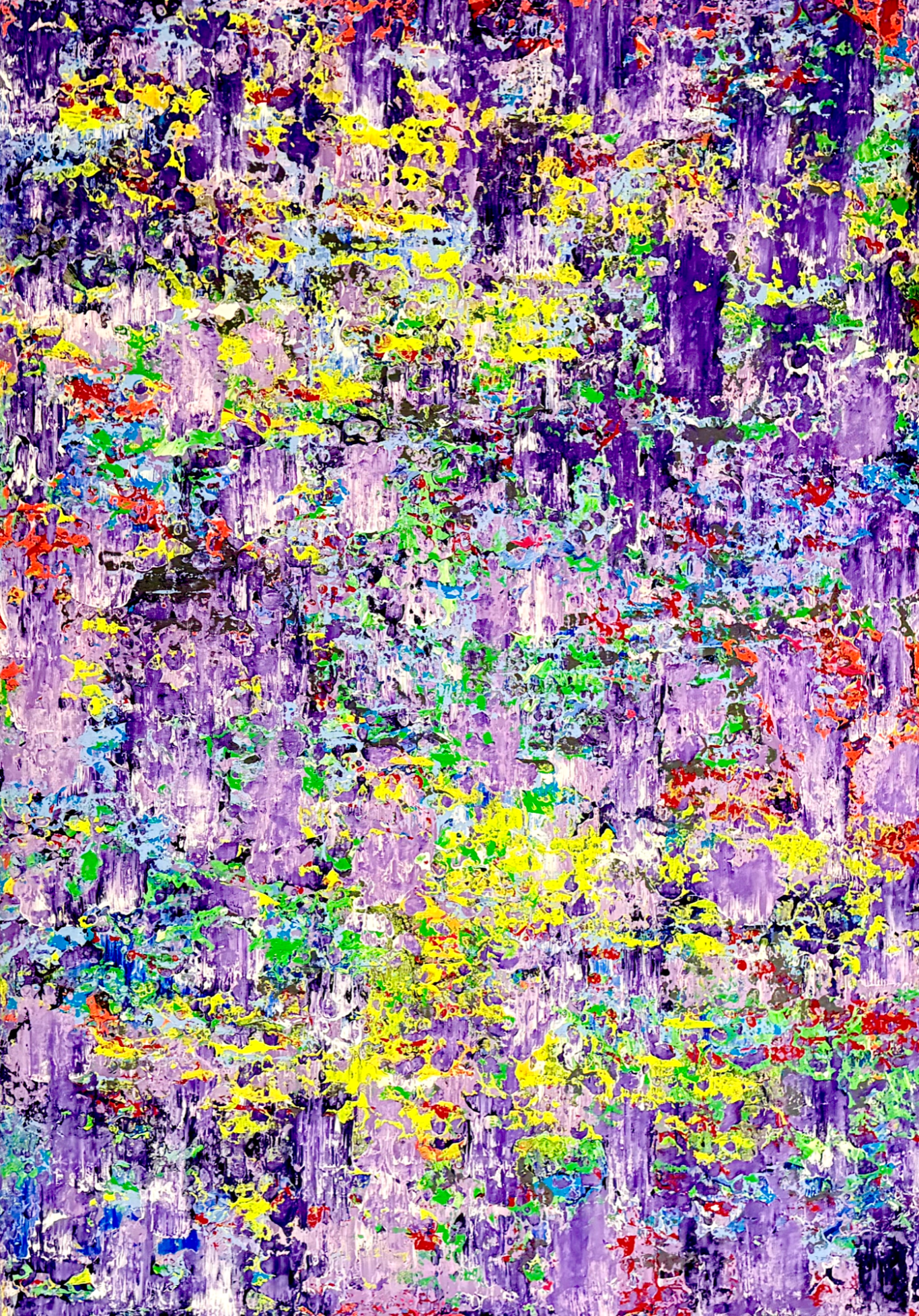 Paul Olivier No. 50 Acryl auf Leinwand (240 x 180 cm) 2025