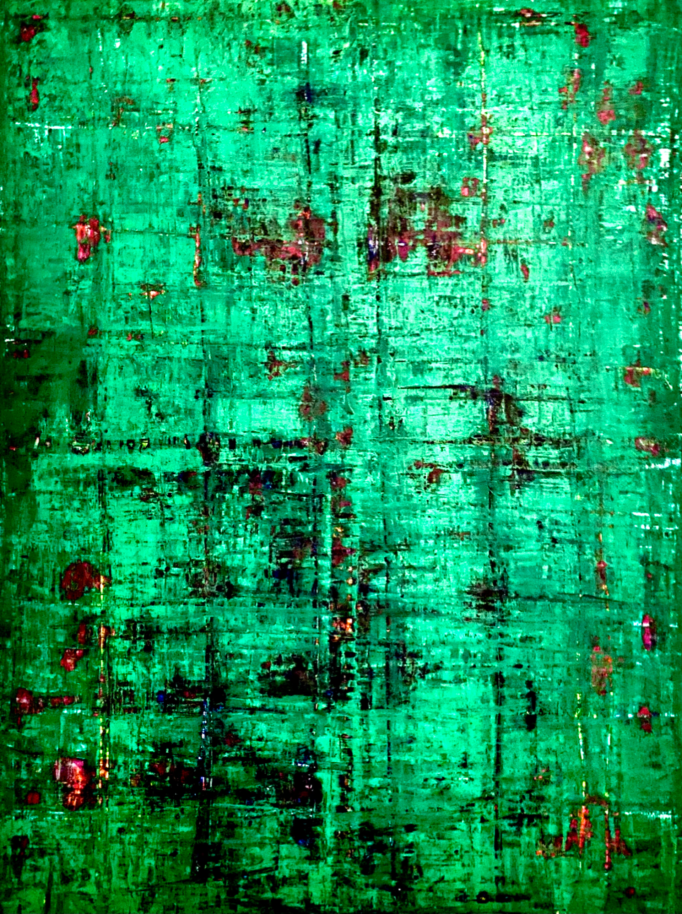 Paul Olivier No. 9 Acryl auf Leinwand (160 x 120 cm) 2022
